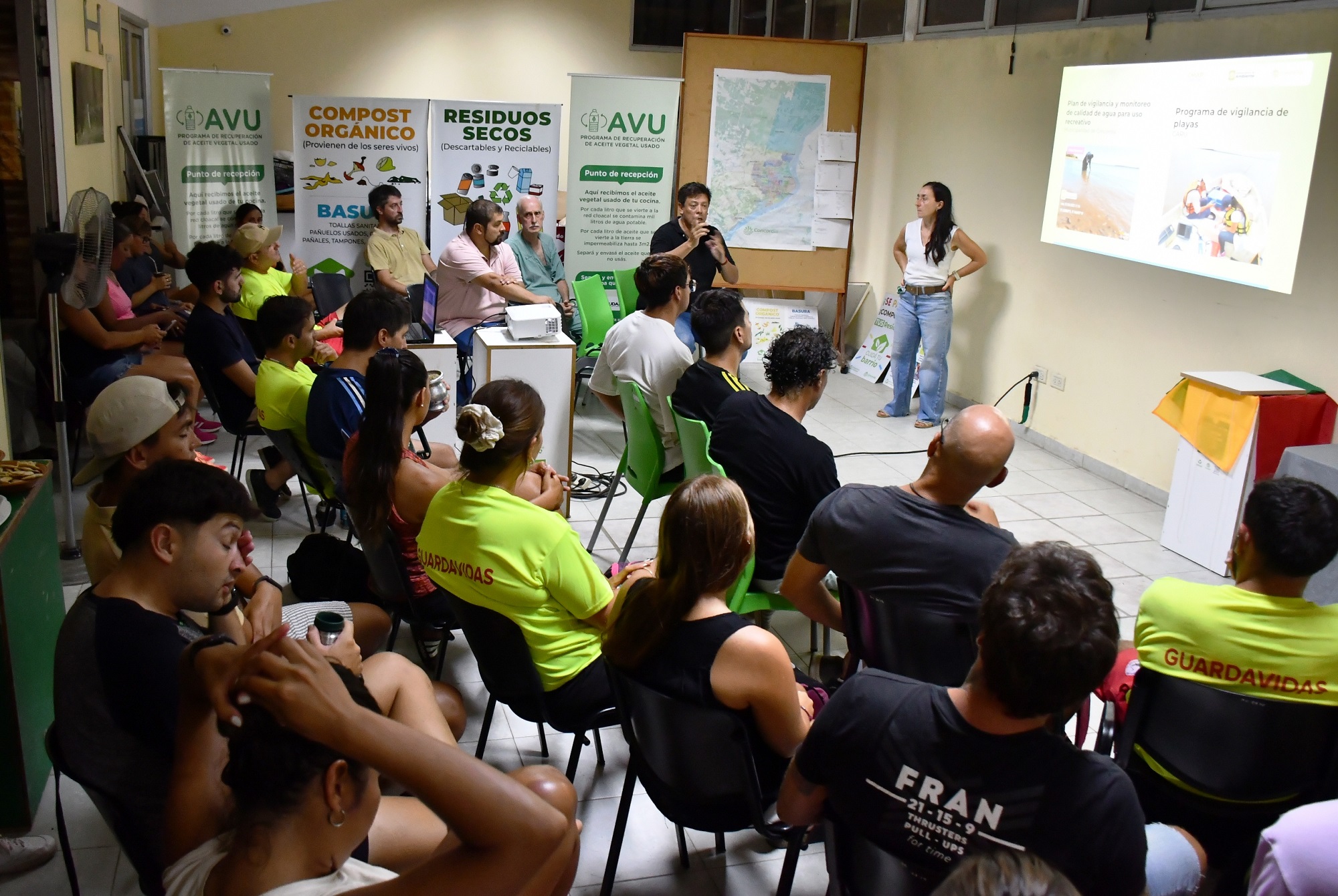 Guardavidas fueron capacitados sobre estrategias preventivas en aguas recreativas