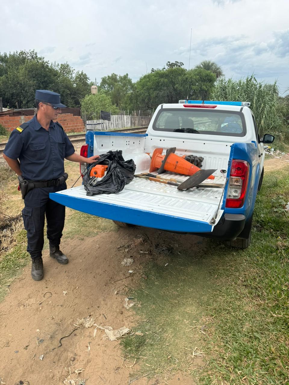 La Jefatura Departamental Concordia recuperó elementos robados, que habían sido comprados por vecinos