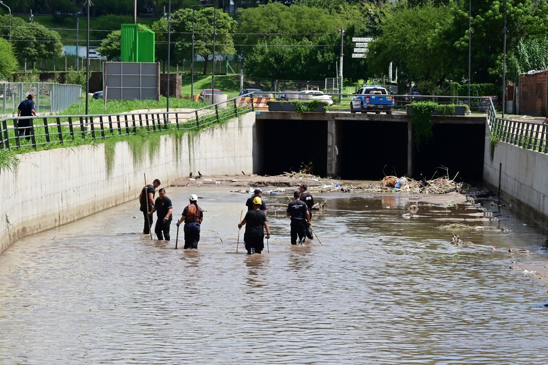 Amplio despliegue de la Policía de Entre Ríos permitió el hallazgo de las dos personas buscadas en Paraná