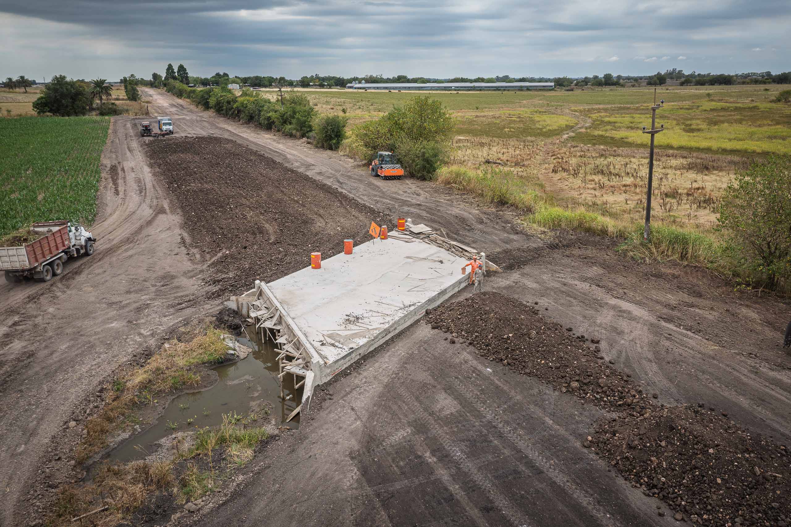 Se reiniciaron los trabajos en la ruta 23 entre los departamentos Uruguay y Colón