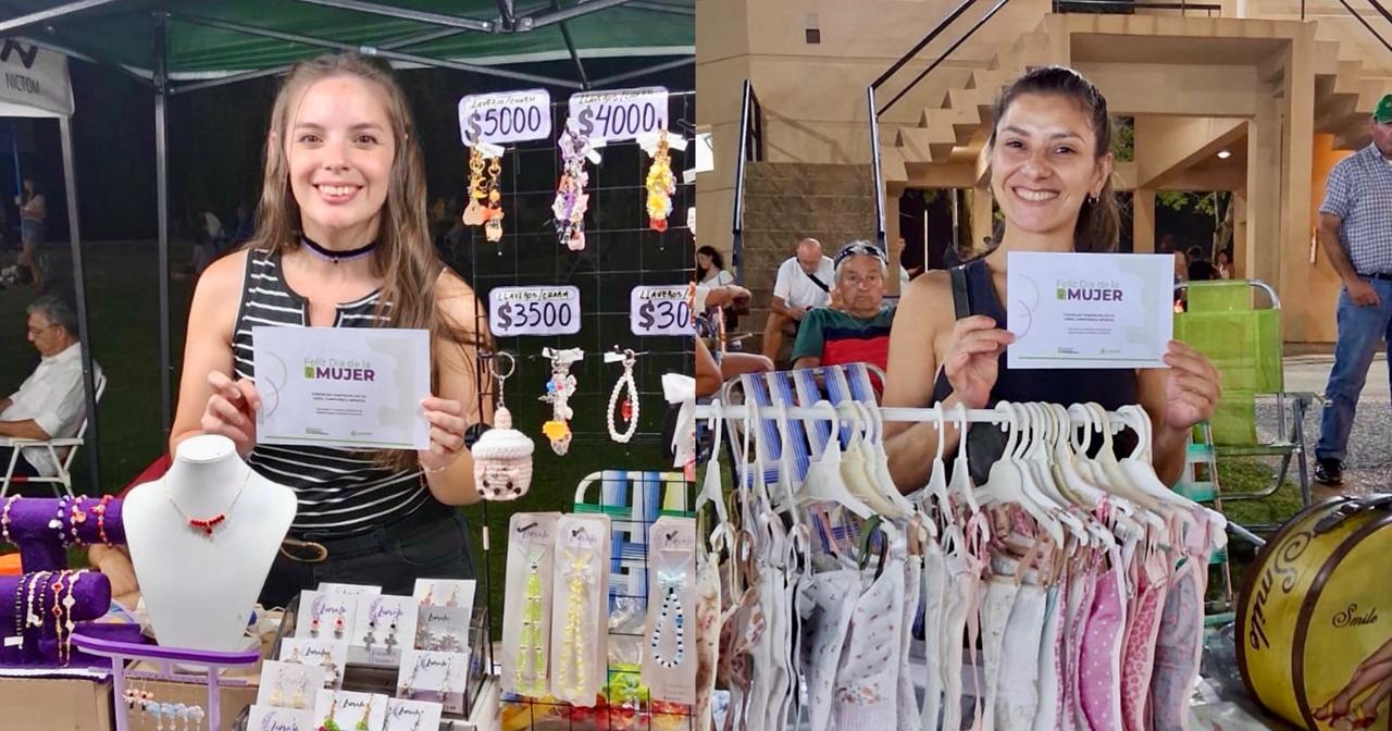 La Feria Paseo del Rio celebró una edición especial por el Día de la Mujer