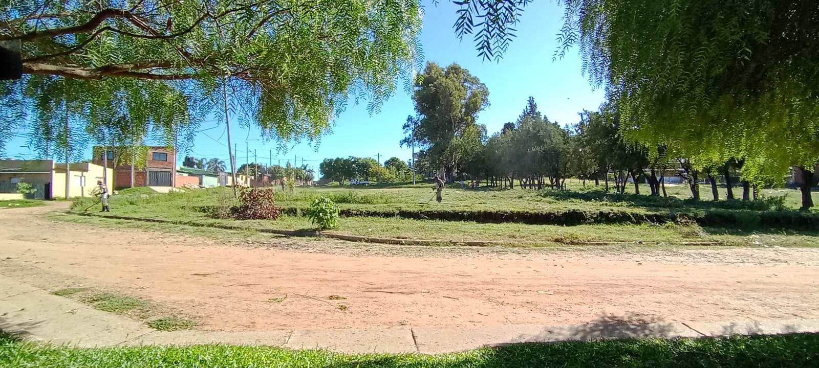 Vecinos agradecen al municipio por la limpieza realizada en un predio cercano al Asilo Sarriegui