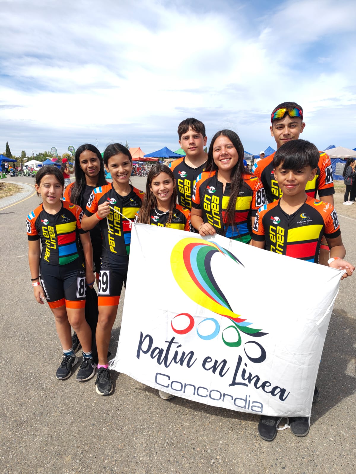 Patín en Línea Concordia brilla en el inicio de la Liga Nacional con dos medallas de oro