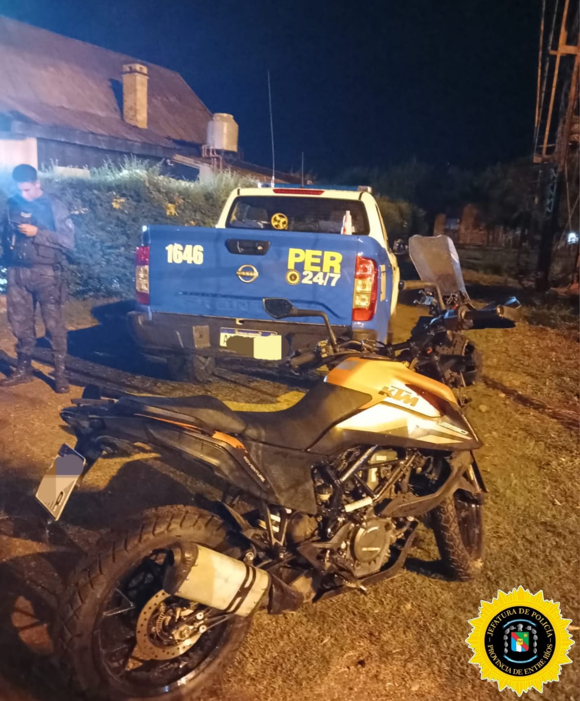 Siniestro vial en Federal: un motociclista embistió a una transeúnte y debieron derivarla a Concordia