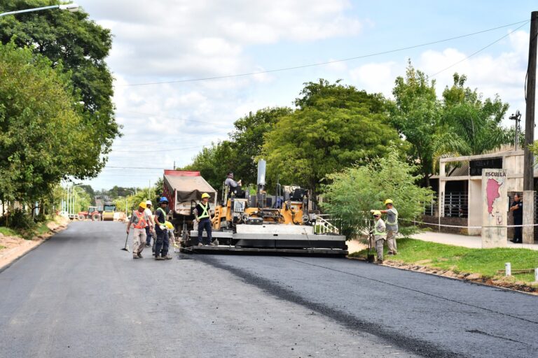 Plan de infraestructura y desarrollo: Están finalizando los trabajos en calle Dr Sauré