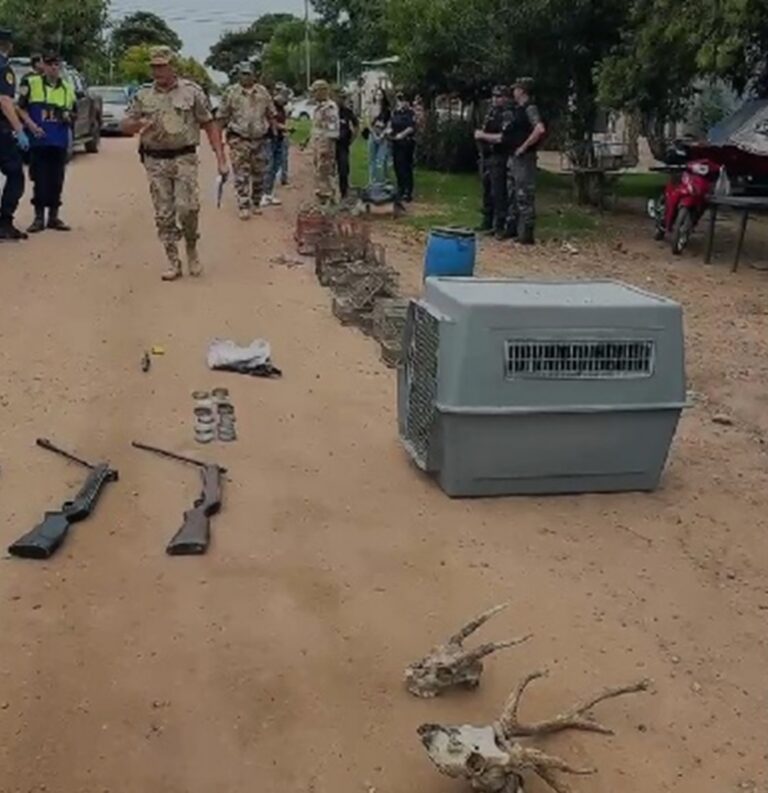 La Policía descubre pesca y caza clandestina en distintos puntos de la provincia