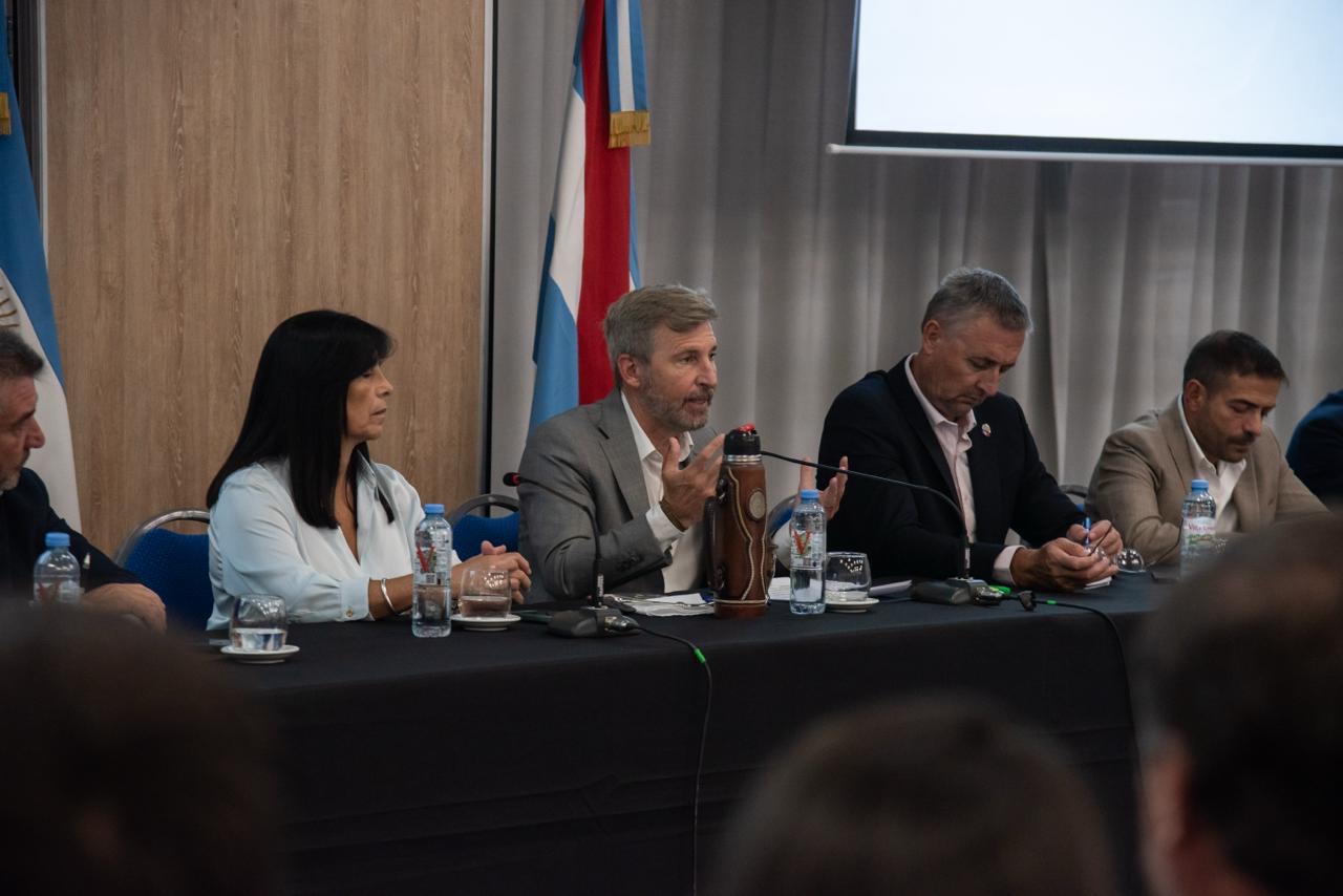 Frigerio destacó la recuperación de predios estratégicos en la región de Salto Grande