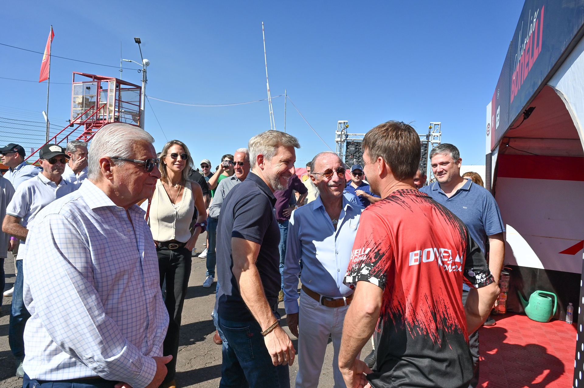 Frigerio recorrió el Autódromo de Concepción del Uruguay por el Turismo Carretera