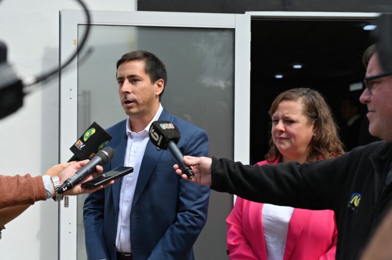 Colello puso el foco en la reforma de la Caja y la coordinación con los gobiernos locales