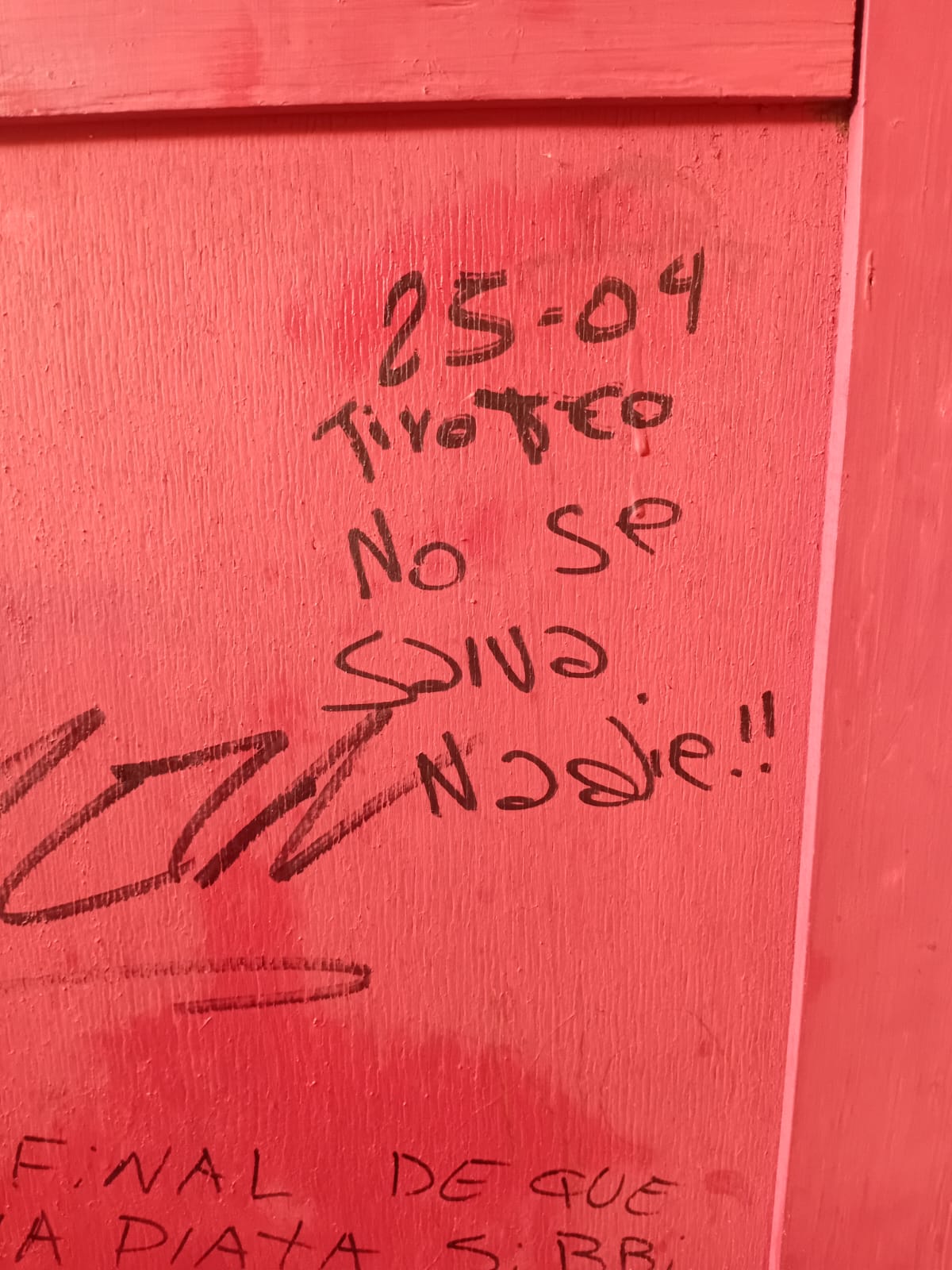 En una escuela de Concordia también aparecieron amenazas