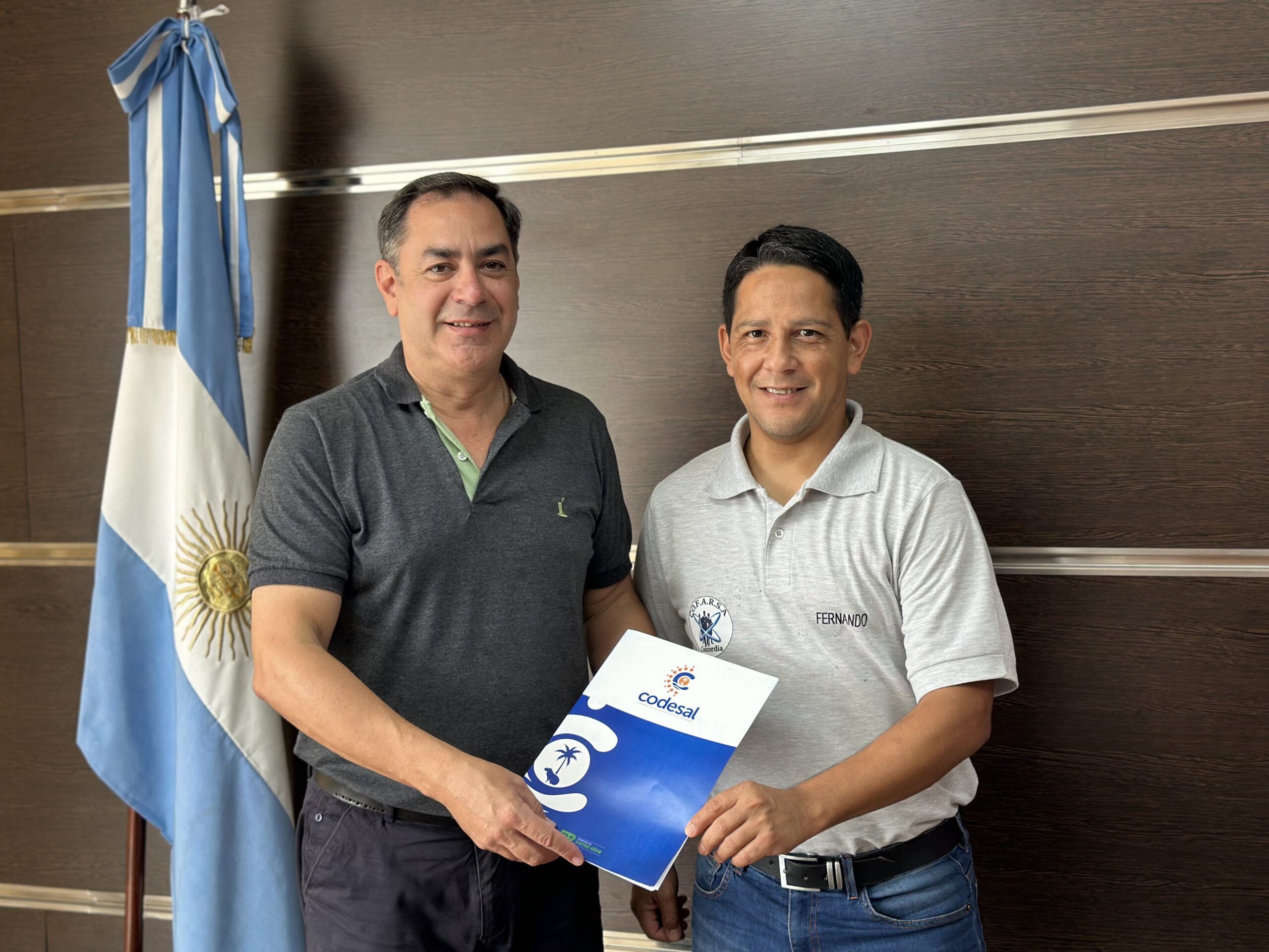 CODESAL firmó un convenio de colaboración con la Asociación Civil CO.F.A.R.S.A.