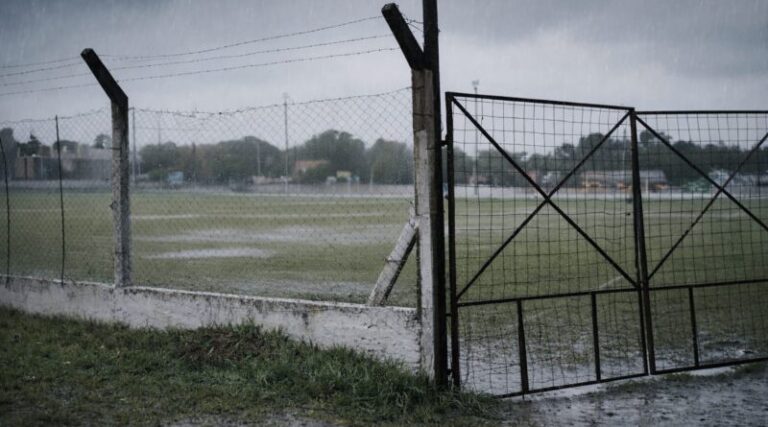 Se suspendieron los partidos programados para este sábado