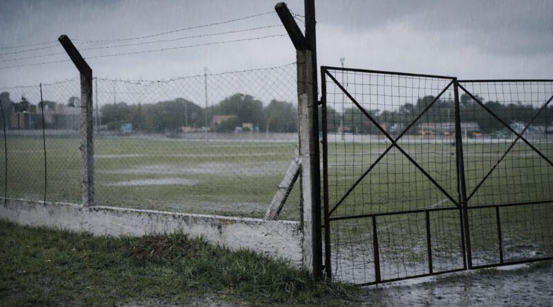 Se suspendieron los partidos programados para este sábado