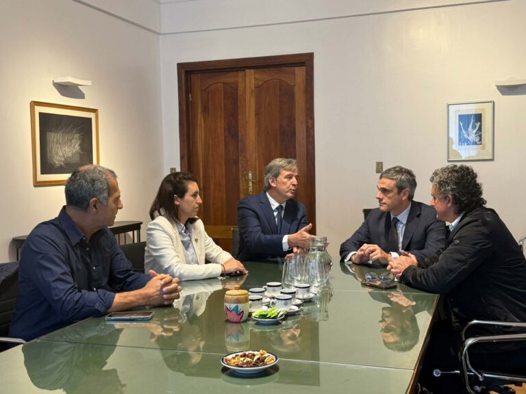 El Intendente de Federación se reunió con legisladores entrerrianos en el Congreso Nacional