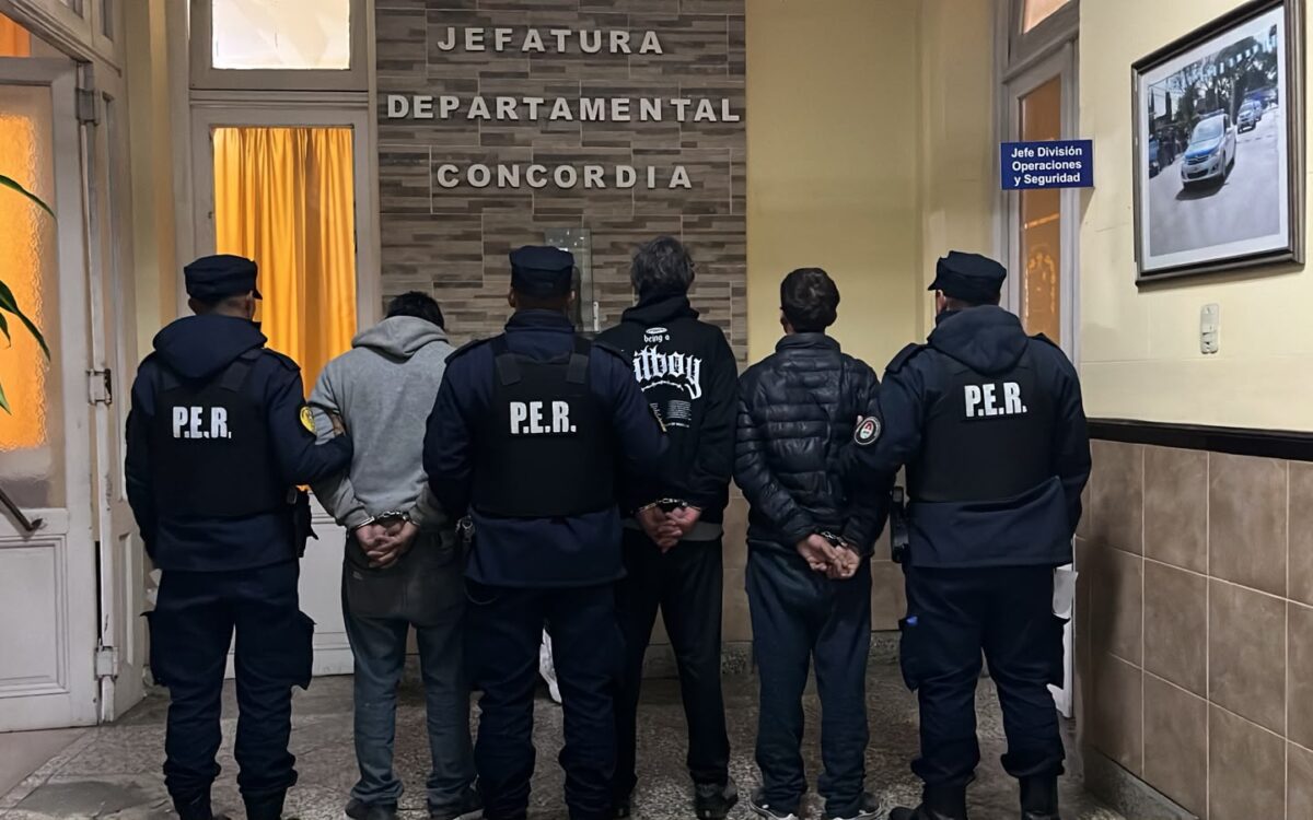 Allanamientos: secuestran drogas, dinero y teléfonos celulares; siete personas fueron detenidas
