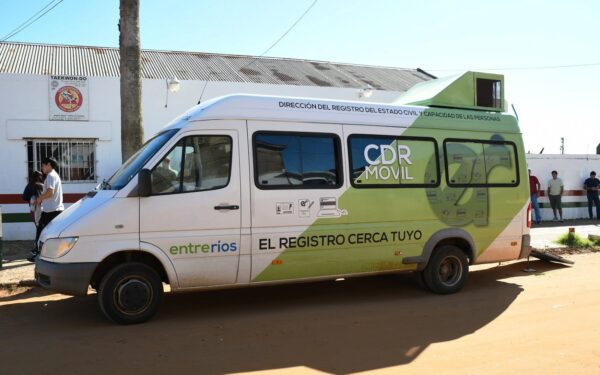 El Registro Civil Móvil recorrerá distintos barrios de Concordia