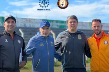 AFA Internacional llegó a Salto FC para observar a jóvenes futbolistas de Concordia