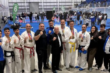 Concordia en lo más alto del podio en el Campeonato Nacional de Taekwondo disputado en Buenos Aires