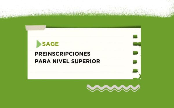 El CGE digitaliza las preinscripciones para el nivel superior a través del sistema SAGE